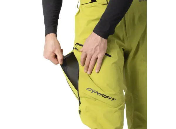 Dynafit Ridge Gore-Tex pánské kalhoty Golden Lime