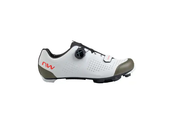 Northwave Razer pánské MTB tretry Light Grey/Forest Green