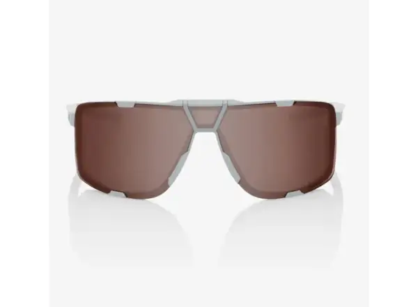 100% Eastcraft brýle Soft Tact Cool Grey/HiPER Crimson Silver Mirror Lens