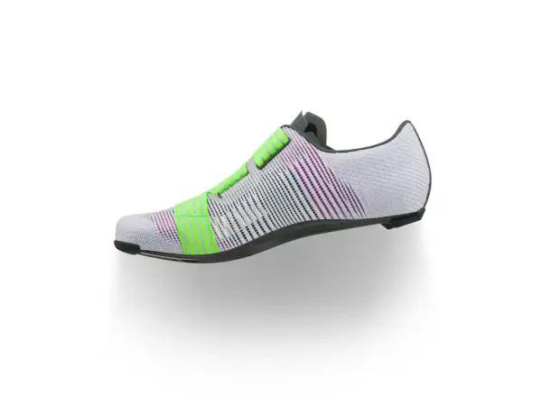 Fizik Vento Powerstrap Aeroweave silniční tretry Light Violet/Neon Green