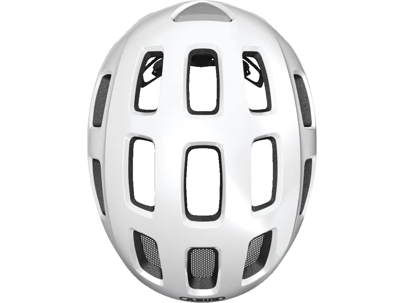 Abus Youn-I 2.0 dětská přilba Pearl White