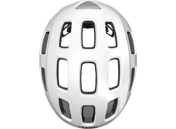 Abus Youn-I 2.0 dětská přilba Pearl White