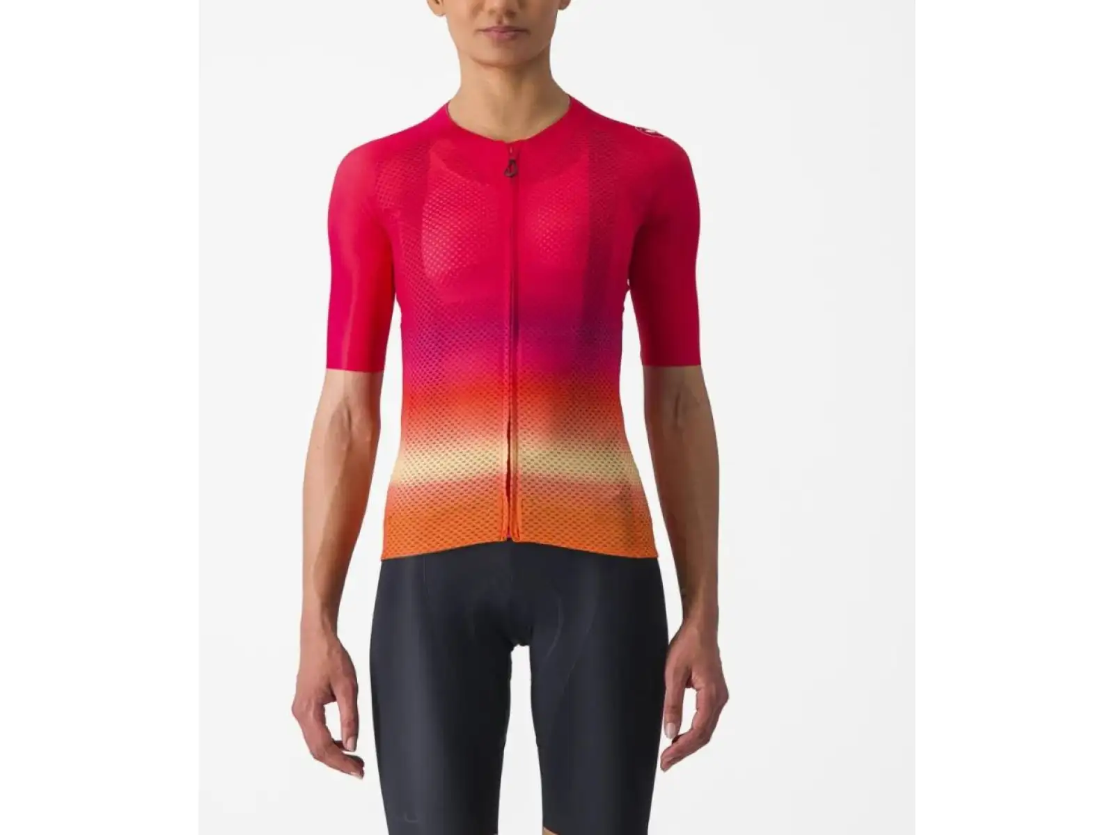 Castelli Climbers 4.0 dámský dres krátký rukáv Hibiscus