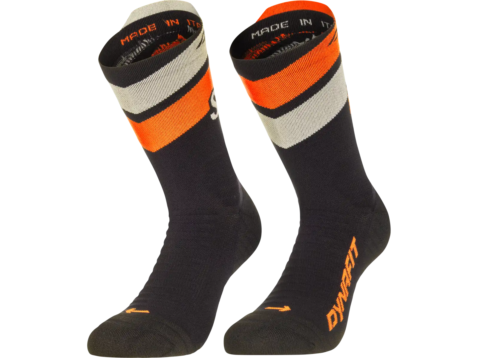 Dynafit Ultra Crew běžecké ponožky Black Out/Ultra Orange