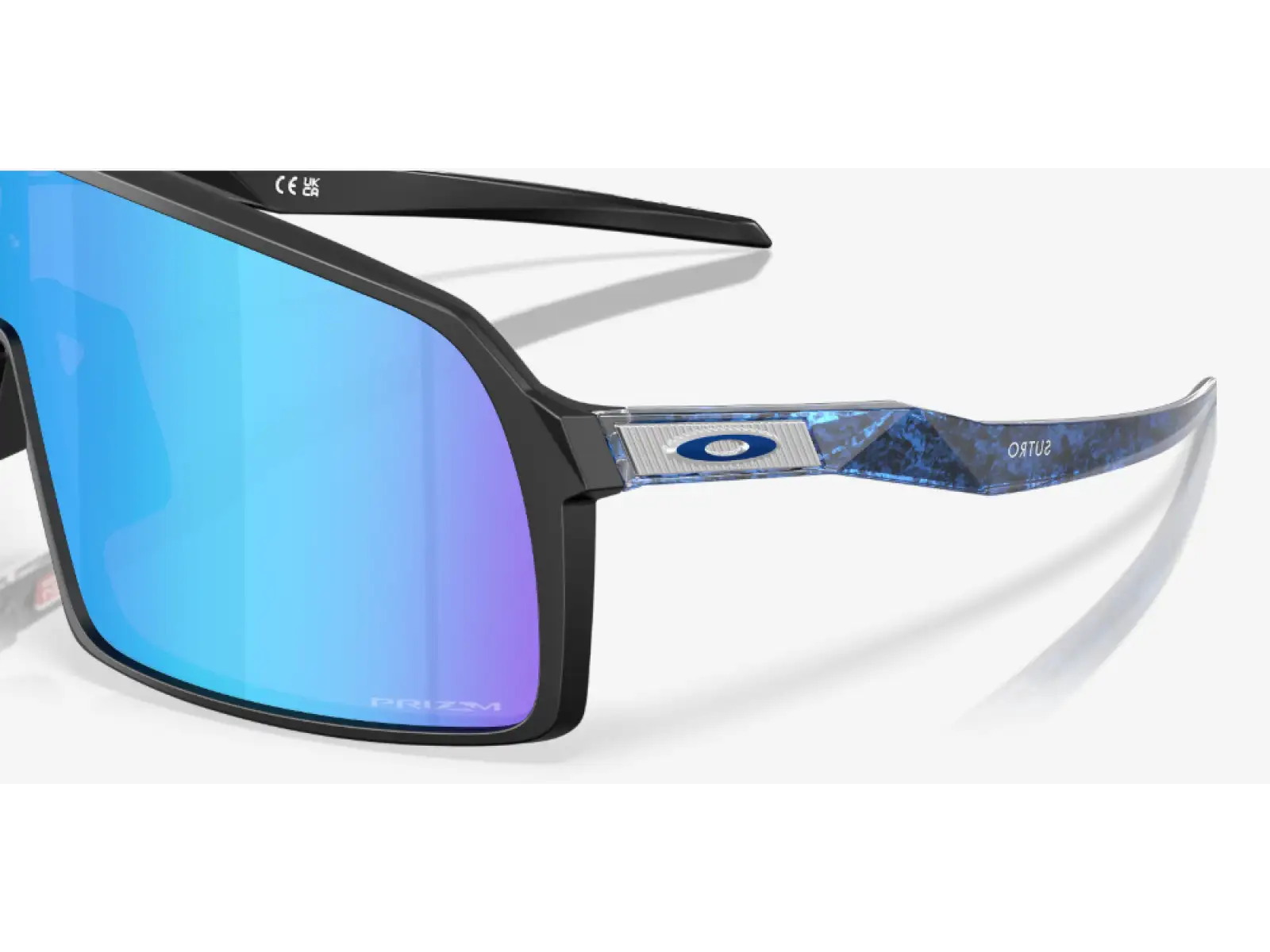 Oakley Sutro sluneční brýle Matte Black/Crystal Blue/Prizm Sapphire