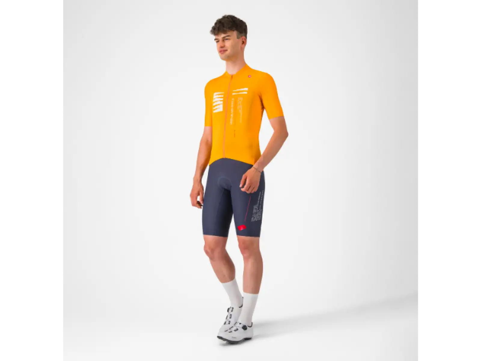 Castelli Espresso R-A/D pánský dres krátký rukáv Vivid Orange