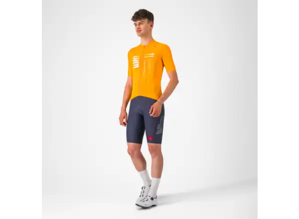 Castelli Espresso R-A/D pánský dres krátký rukáv Vivid Orange