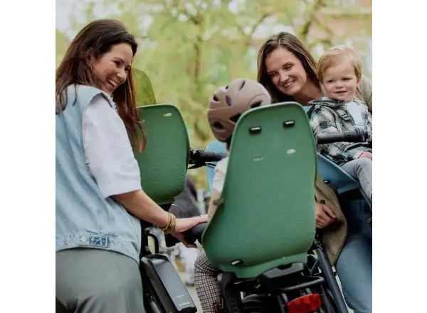 Urban Iki Ta-ke zadní sedačka na kolo pro MIK nosiče Icho Green/Bincho Black