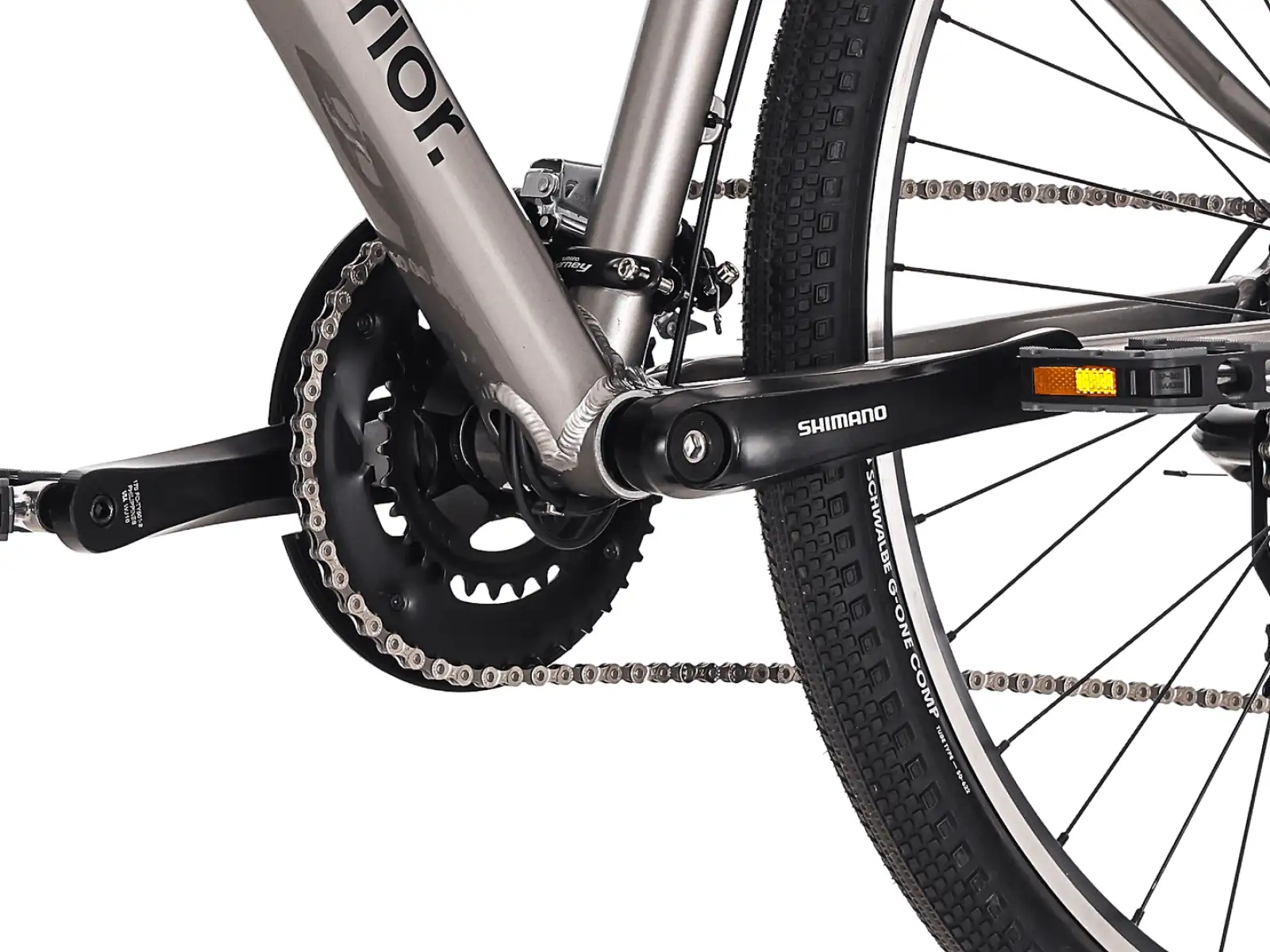 Superior Blox 6.0 trekingové kolo Gloss Dark Chrome