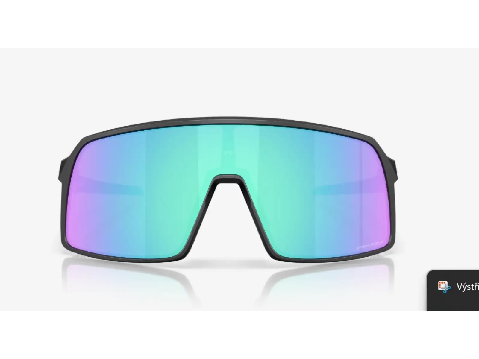 Oakley Sutro sluneční brýle Matte Black/Crystal Blue/Prizm Sapphire