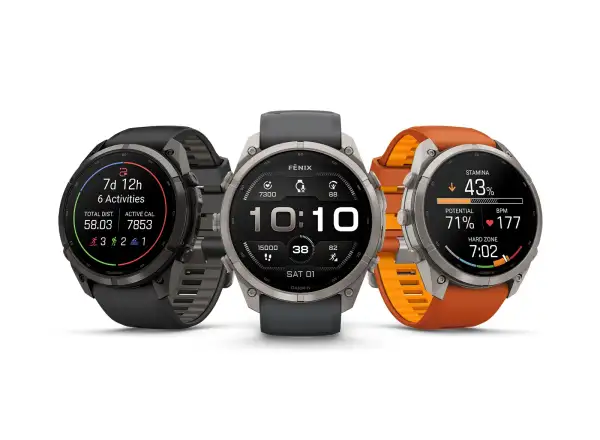 Garmin Fénix 9 Pro inReach 51 mm chytré hodinky  Titanium Autumn orange/Spark orange