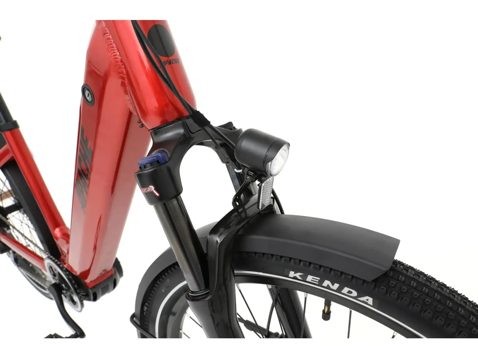 APACHE Rio Grande 3 MX 720 Wh nízkonástupové elektrokolo červená