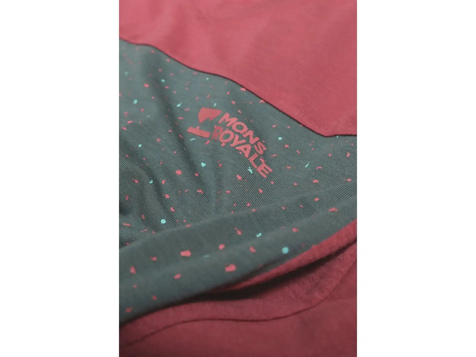 Mons Royale Redwood Enduro VLS dámský dres dlouhý rukáv terracotta / terrazzo