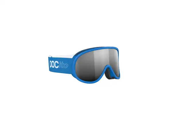 POC POCito Retina dětské lyžařské brýle Fluorescent Blue/Partly Sunny Silver