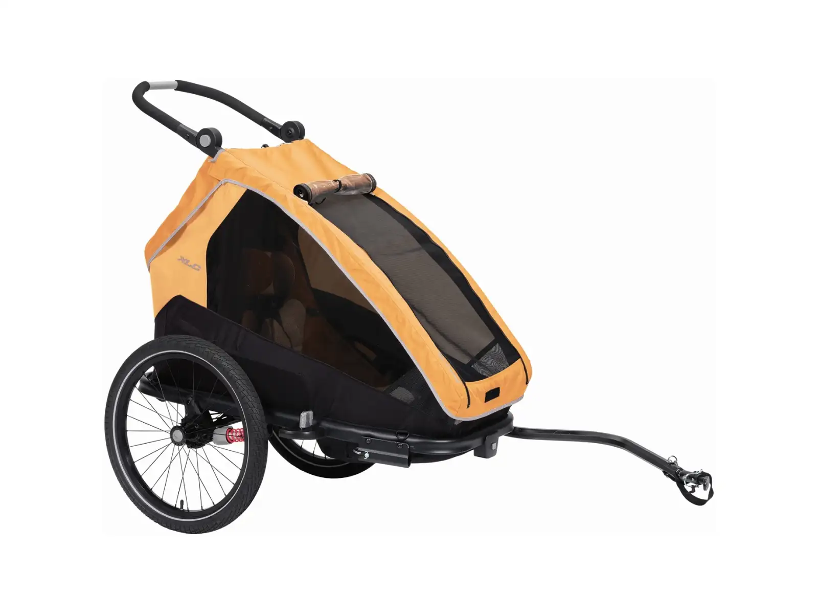 XLC MONOs BS-C09 dětský závěsný vozík 20" Marigold/Anthrazit