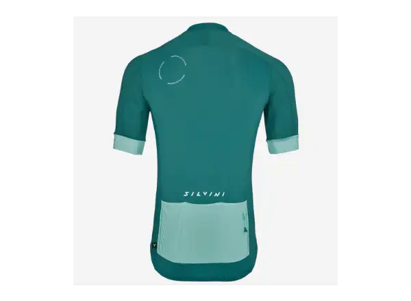 Silvini Carnio pánský dres krátký rukáv Olive Ocean