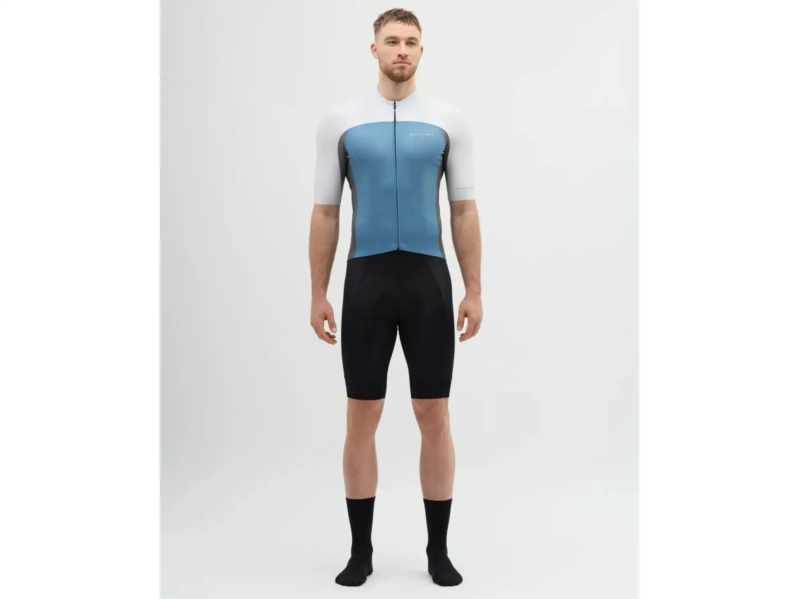 Silvini Stelvio pánský dres krátký rukáv Cloud/Blue