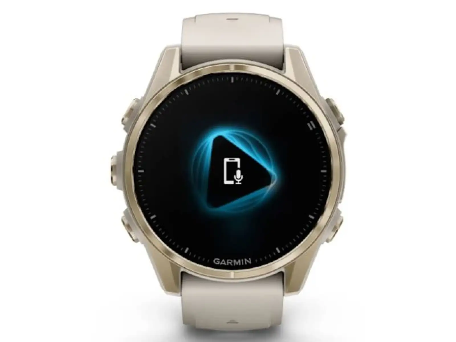 Garmin fenix 8 - 43 mm AMOLED Sapphire chytré hodinky Soft Gold Fog grey