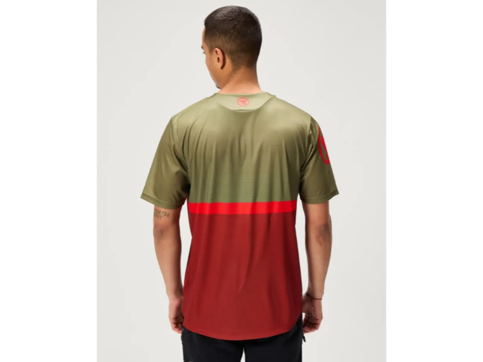 Endura SingleTrack Core Tee II pánský dres krátký rukáv Tweed Green