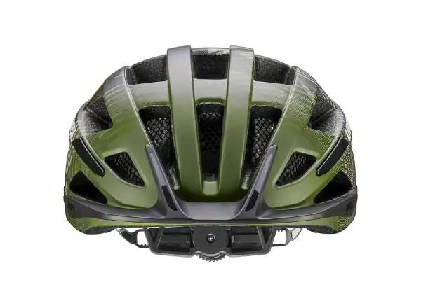 Uvex Air Wing 2 CC dětská přilba Dark Olive-Black Matt