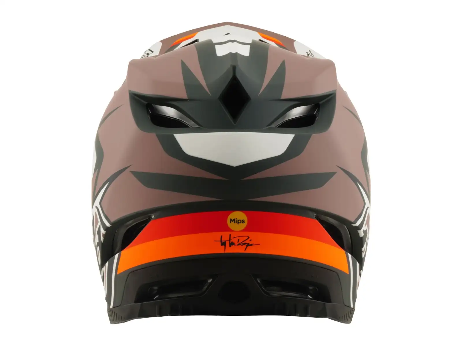 Troy Lee Designs D4 Polyacrylite MIPS přilba Roamer Clay