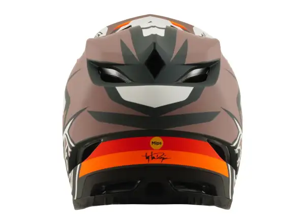 Troy Lee Designs D4 Polyacrylite MIPS přilba Roamer Clay