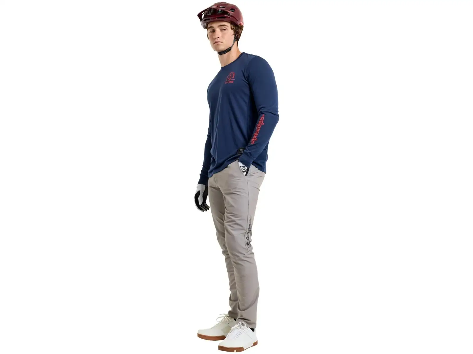 Troy Lee Designs Skyline Ride Tee pánský dres dlouhý rukáv Locals Midnight