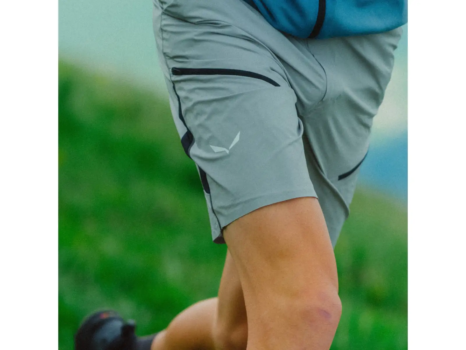 Salewa Pedroc PRO Durastretch Cargo pánské kraťasy Alloy