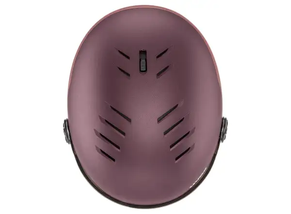 Uvex Wanted Visor lyžařská helma bramble/antique rose