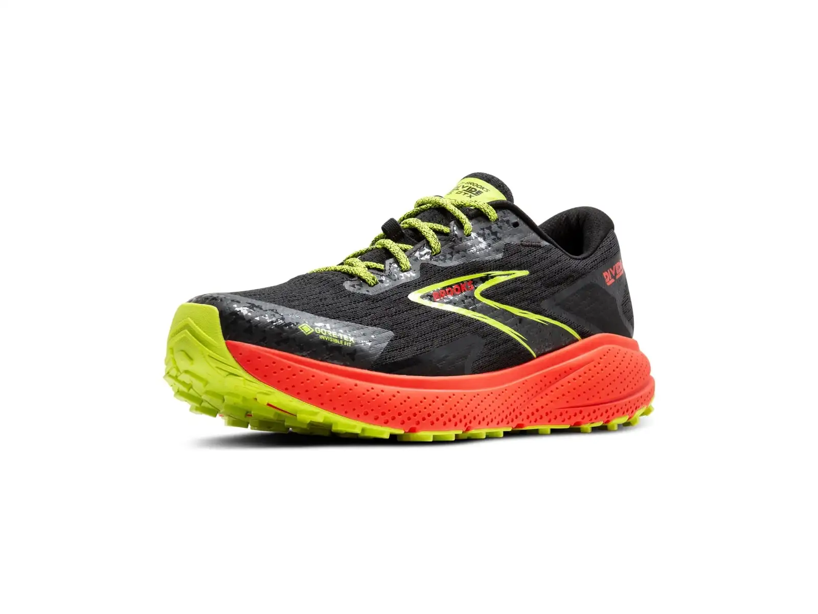 Brooks Divide 5 GTX pánské běžecké boty červená