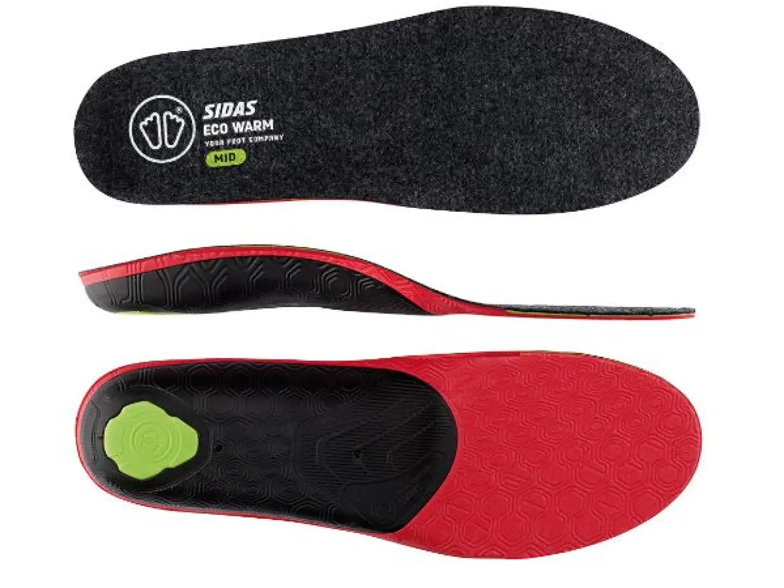 Sidas 3Feet Eco Warm Mid vložky do bot