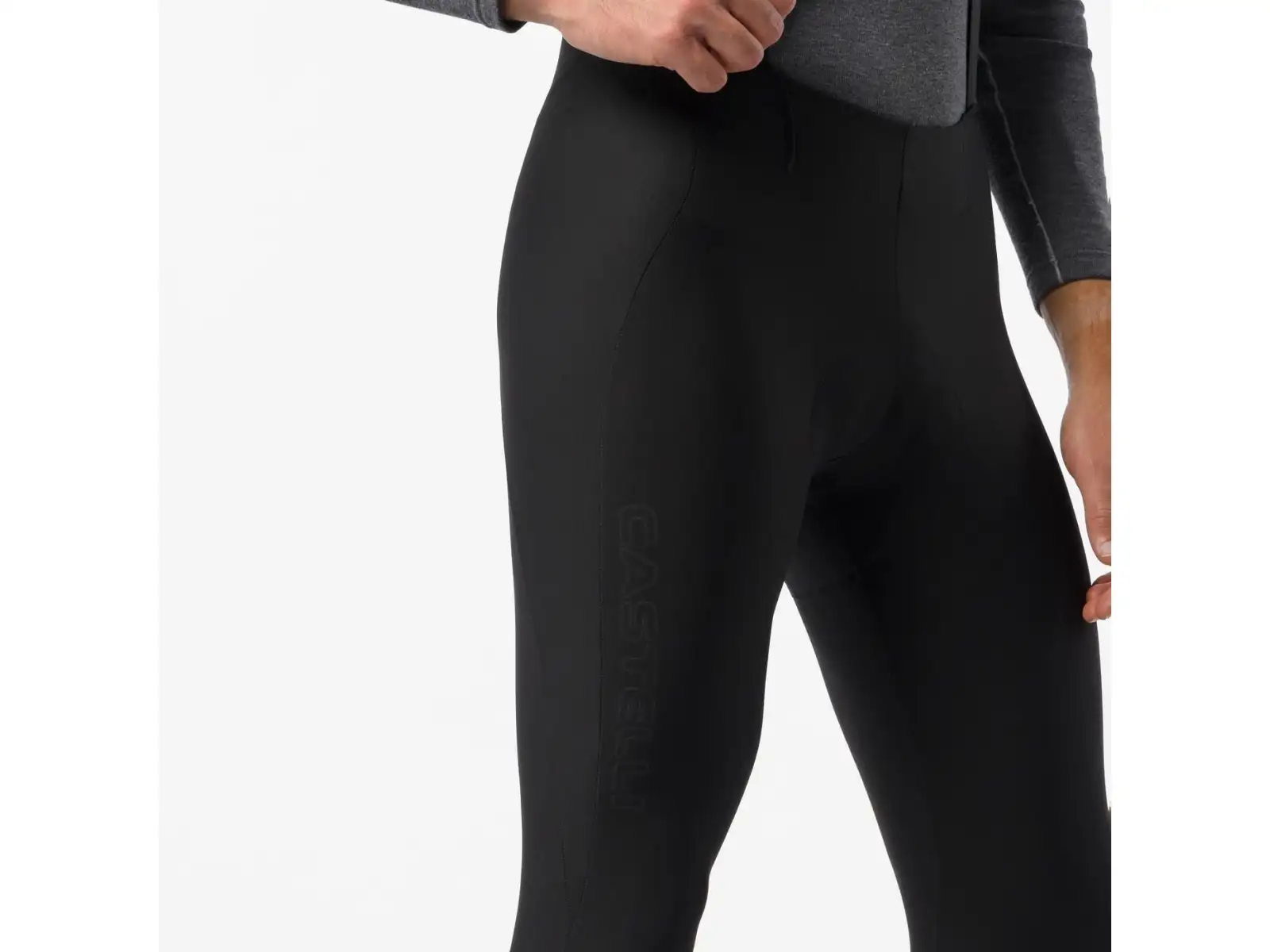 Castelli Sorpasso Pro pánské kalhoty s laclem a vložkou Black
