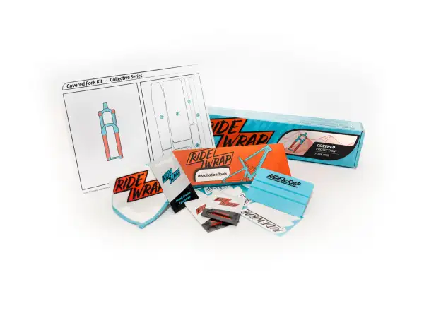 RideWrap set ochranných fólií na odpruženou vidlici 60 % pokrytí