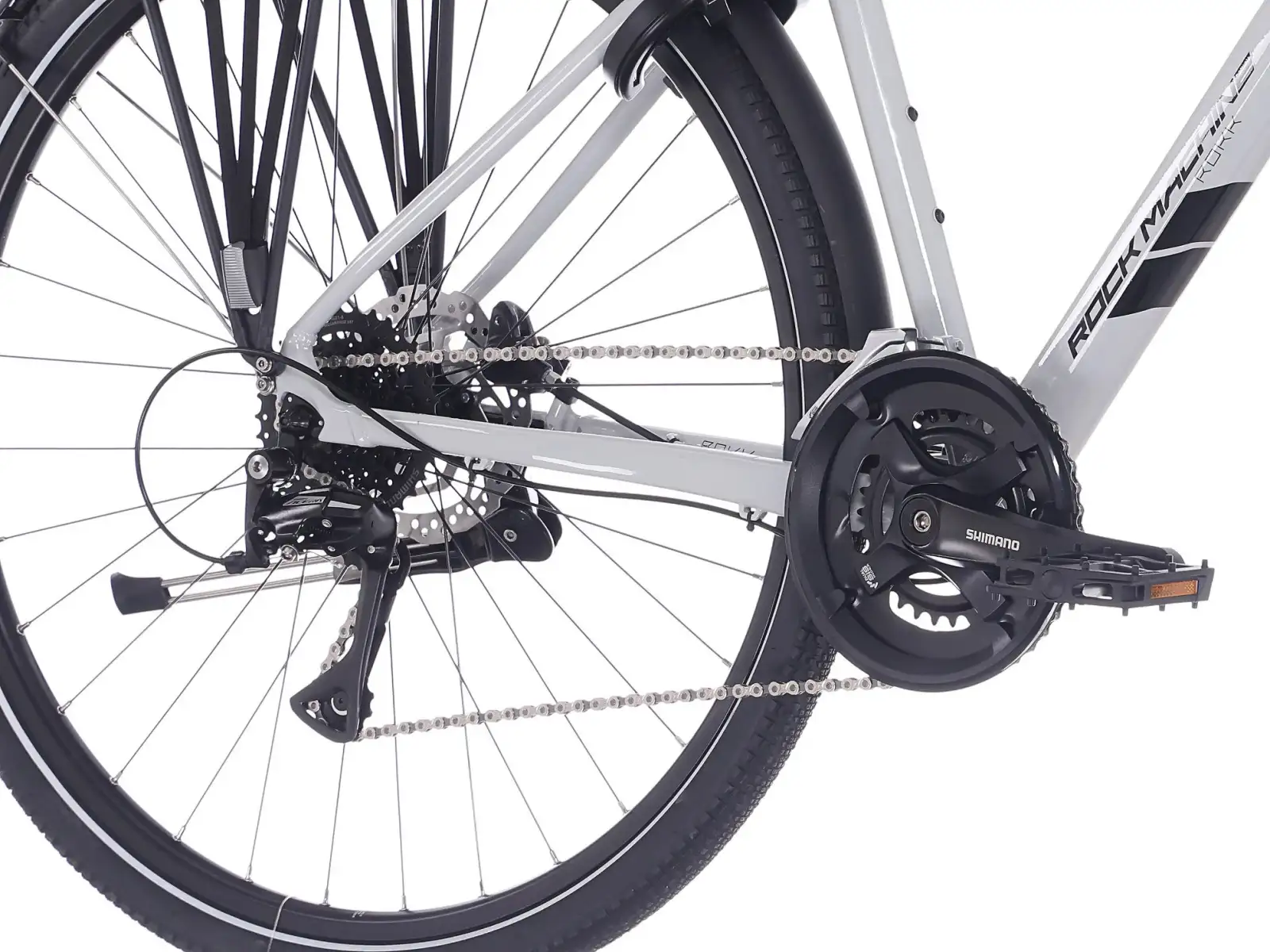 Rock Machine Rokk 40 trekingové kolo Gloss Limerock Grey