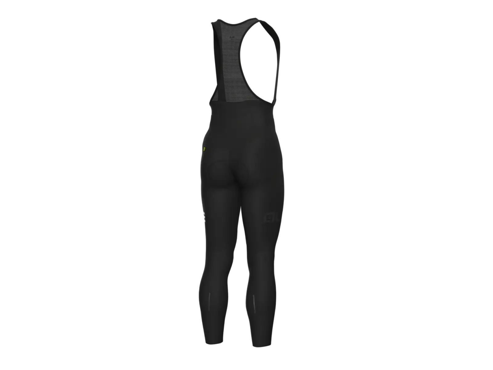 Alé Pragma Winter 2.0 pánské zateplené kalhoty s laclem a vložkou Black