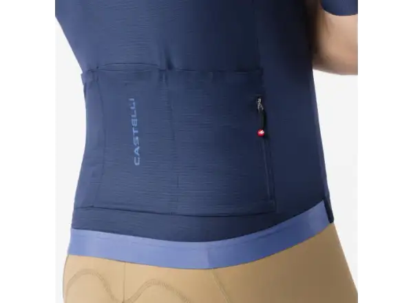 Castelli Espresso 2 pánský dres krátký rukáv Belgian Blue
