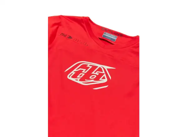 Troy Lee Desings Skyline Chill Iconic pánský dres dlouhý rukáv Fiery Red