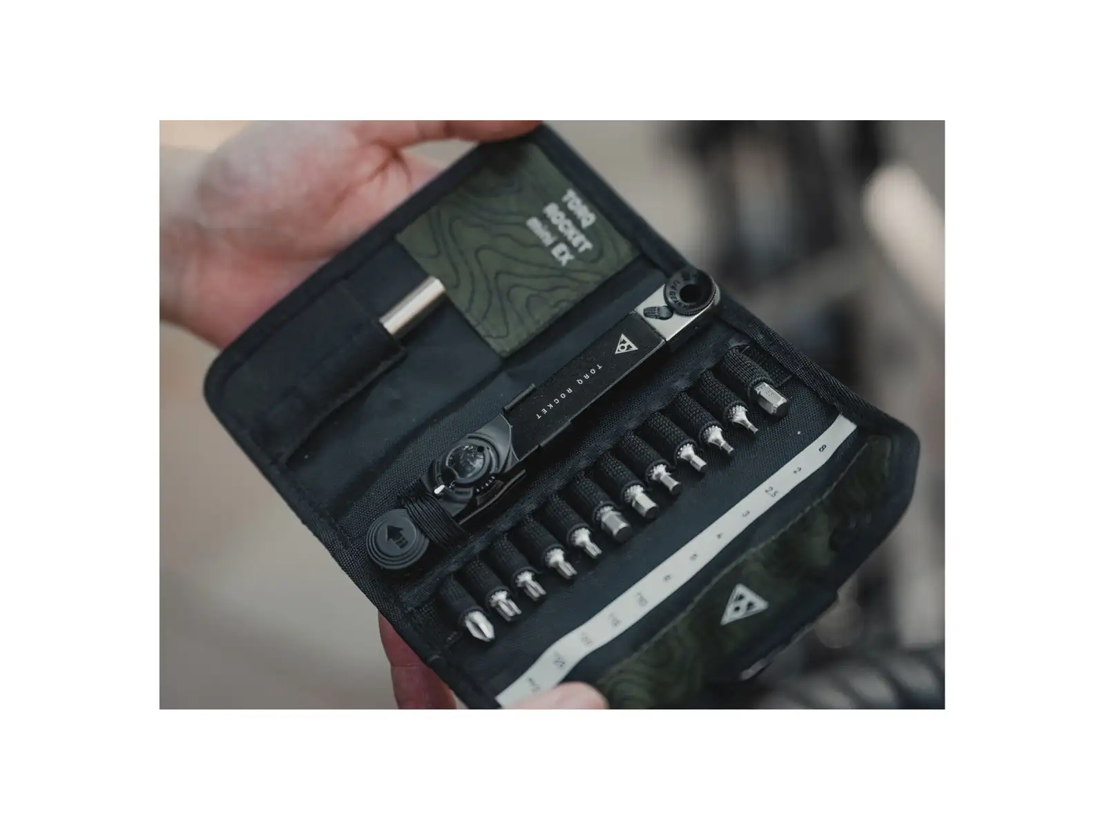 Topeak Torq Rocket mini EX sada nářadí s ráčnou