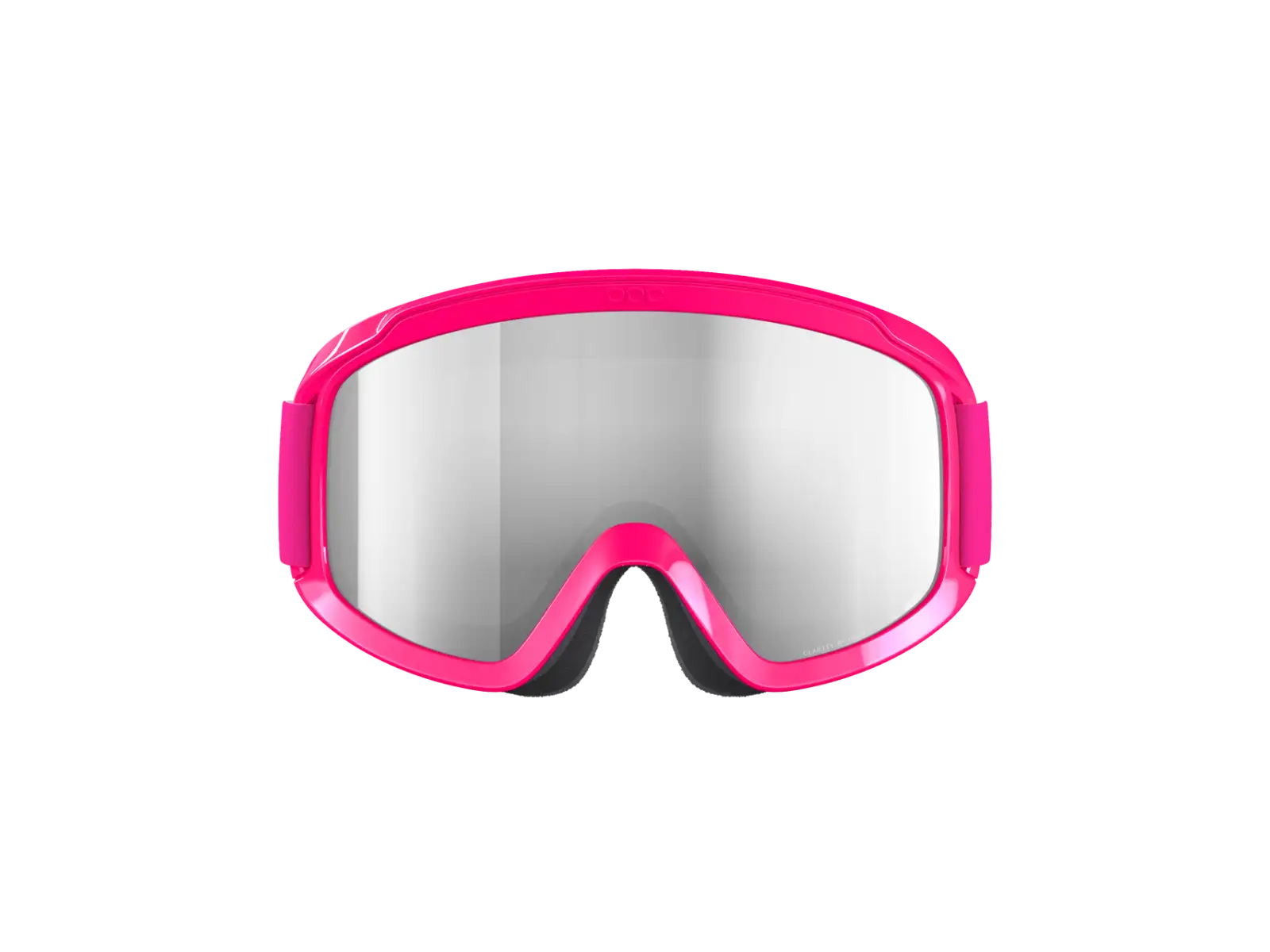 POC POCito Opsin dětské lyžařské brýle Fluorescent Pink/Partly Sunny Silver