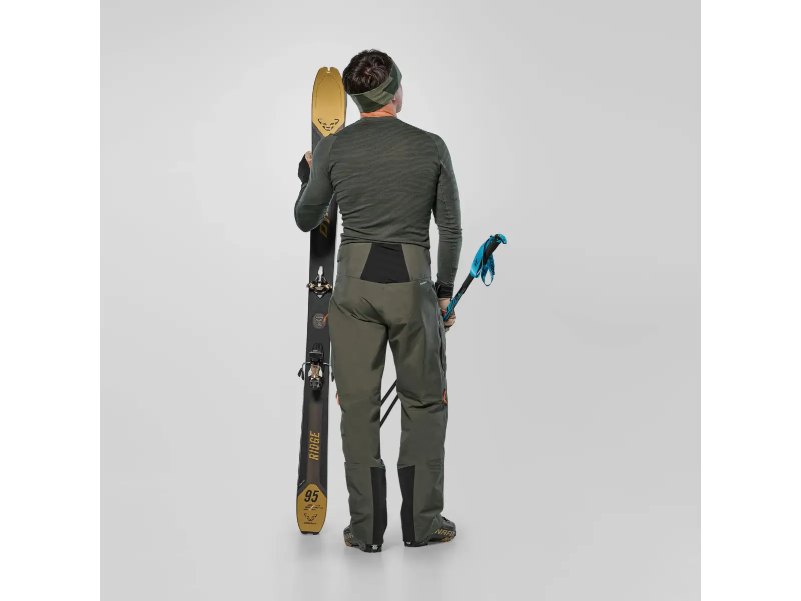 Salewa Sella 3L Powertex pánské kalhoty Dark Olive