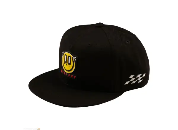Troy Lee Designs Flat Bill Happy Dayz kšiltovka Black