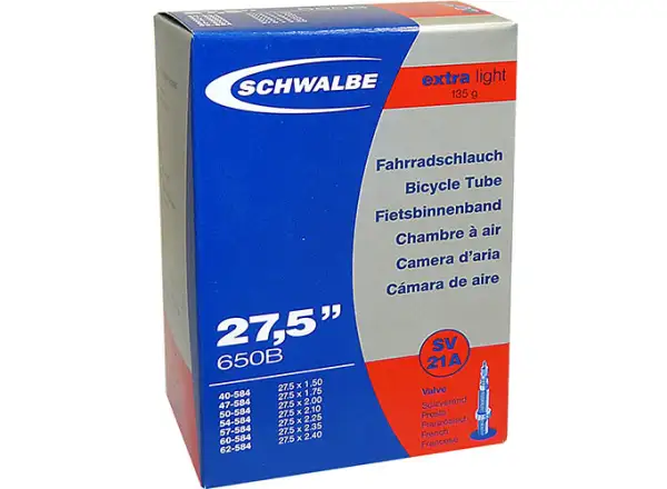Schwalbe Extra Light 27,5x1,50-2,40" MTB duše (Nr.21A)