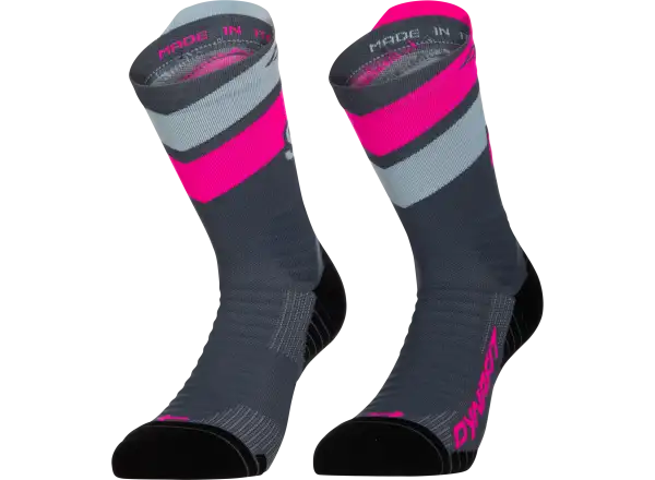 Dynafit Ultra Crew běžecké ponožky Cinder/Pink Glo