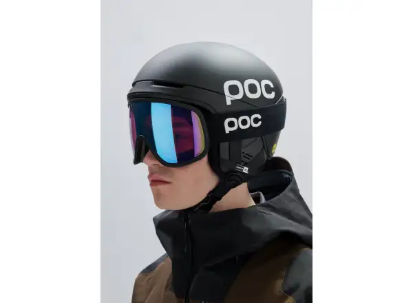 POC Obex Contour Communication lyžařská přilba Sylvanite Grey Matt/Uranium Black Matt