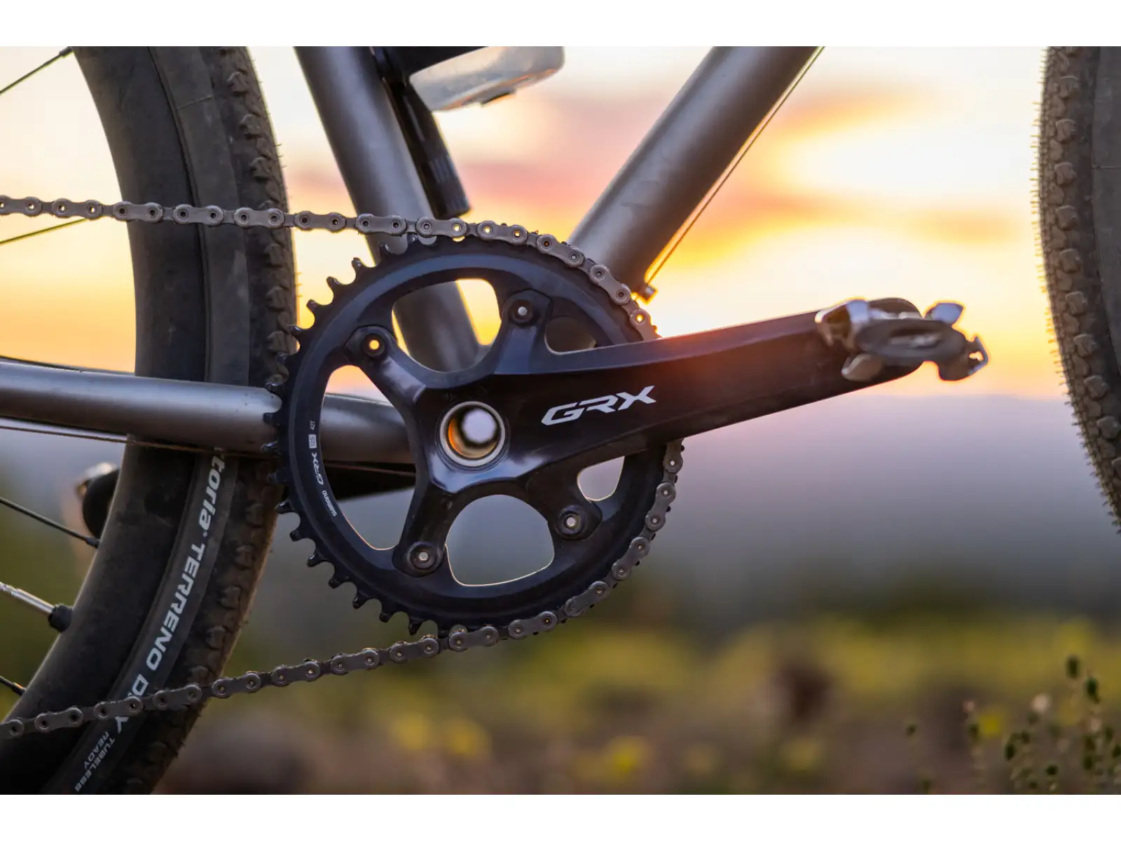 Shimano GRX FC-RX820-1 kliky 1x12sp. s převodníkem 42 zubů