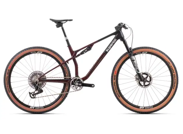 Superior XF 9.9 Team horské kolo Gloss Red Carbon / Black