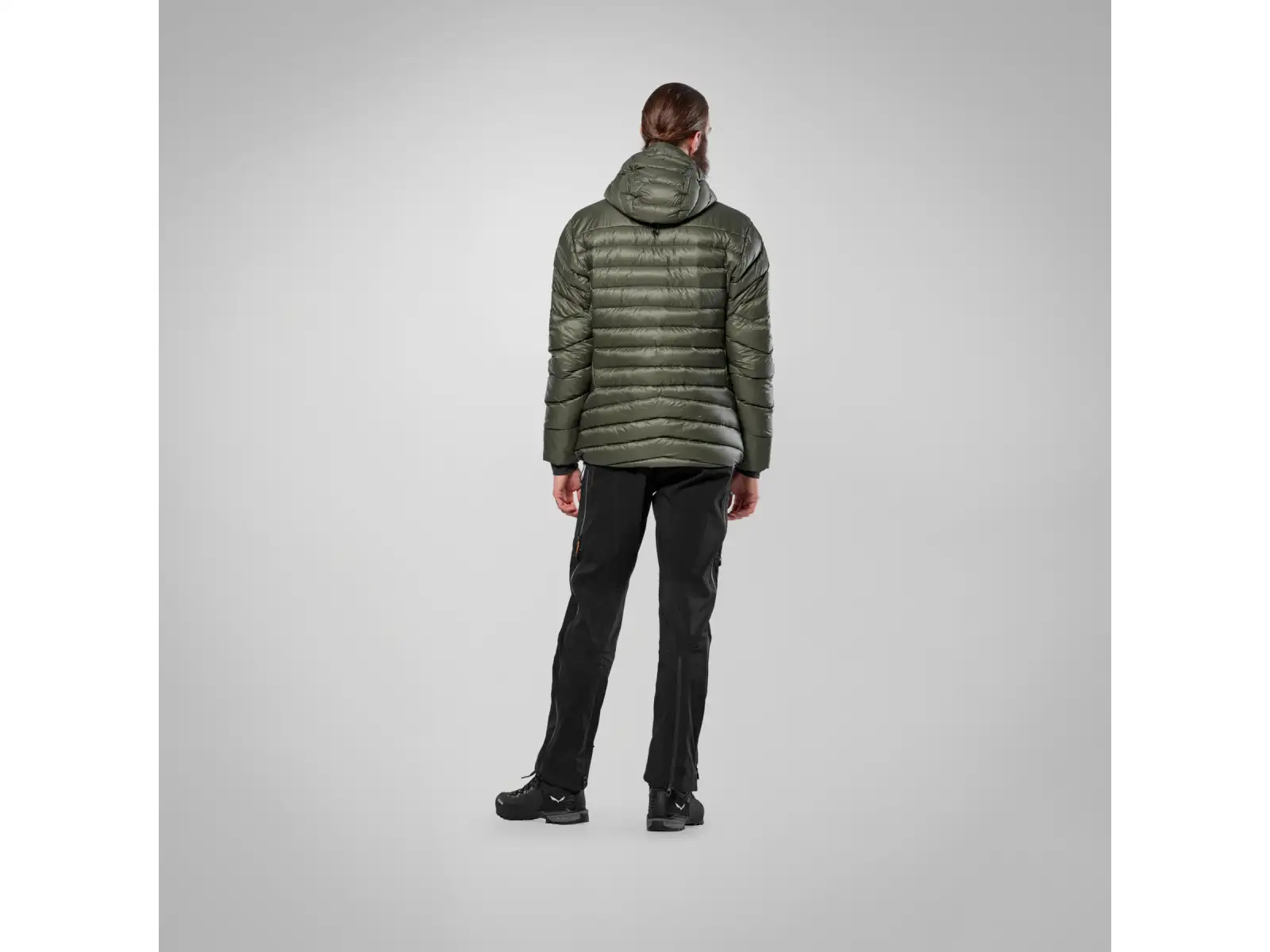 Salewa Ortles Med 3 RDS DWN pánská bunda Faded Green