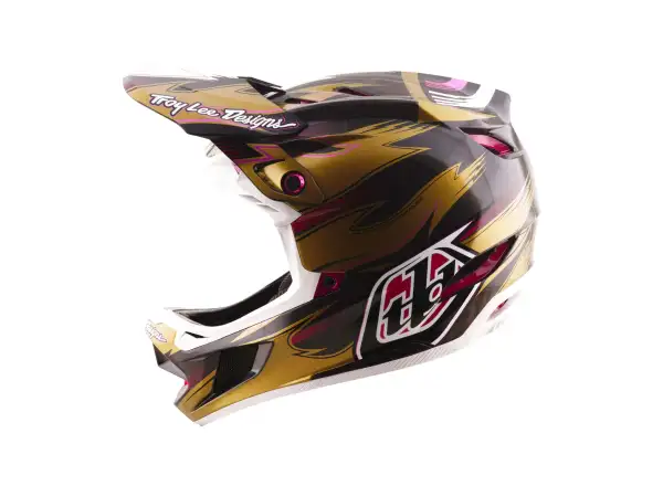 Troy Lee Designs D4 Carbon MIPS Cyclops helma Gold