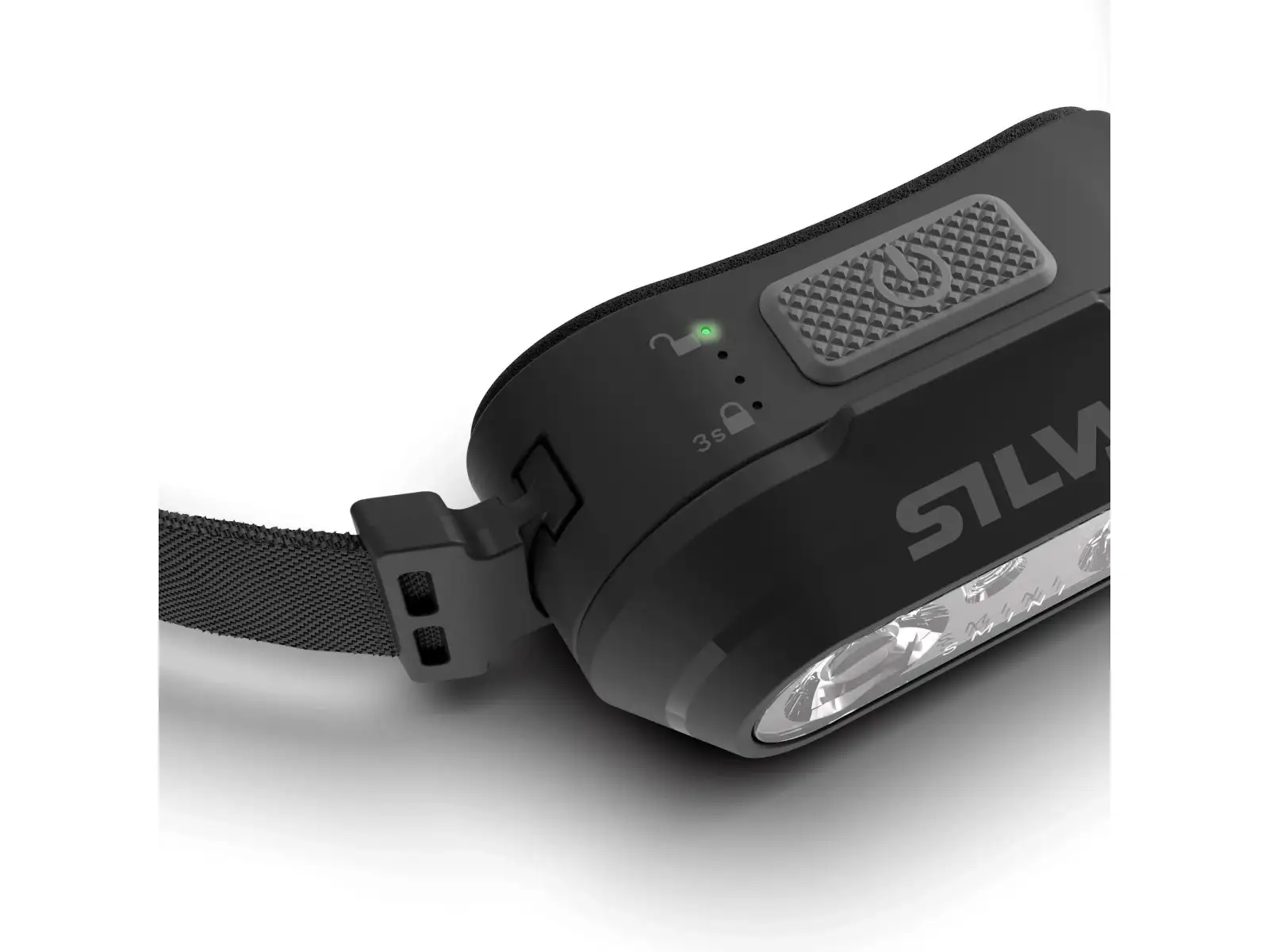 Silva Smini čelovka Black