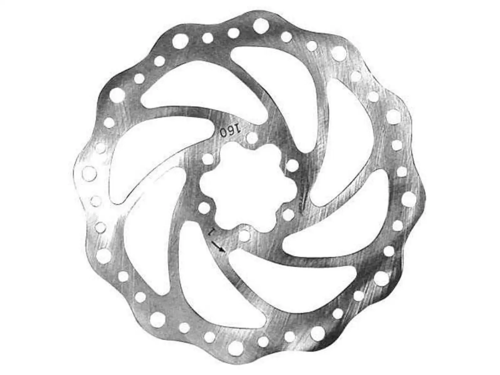 Alligator HK-R08 160 mm brzdový kotouč